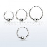 Fournisseur Piercing Argent 925 Anneau Captif
