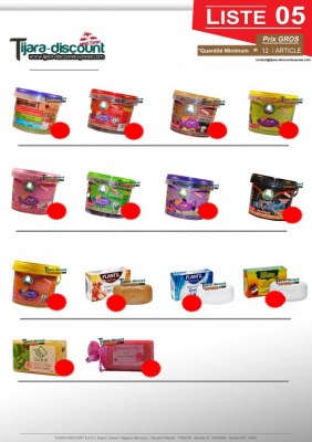 Les Produits Naturels & Cosmétiques du MAROC (LISTE 05)