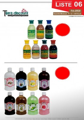 Les Produits Naturels & Cosmétiques du MAROC (LISTE 06)