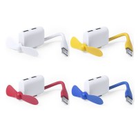 Ventilateur Port USB Hamon - Objet publicitaire AVEC ou SANS logo - Cadeau client - Gif...