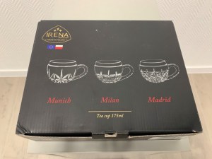 VENTE DE VERRE EN CRISTAL