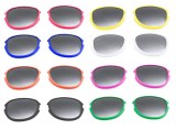 Verres Lunettes de Différentes Couleurs - Objet publicitaire AVEC ou SANS logo - Cadeau...