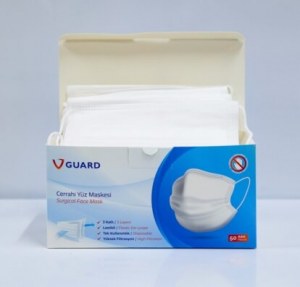 Grands lots de masques faciaux marqué CE de type IIR du Danemark avec un court préavis