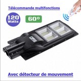 Solaire - Luminaire LED pour Candélabre / Lampe de rue et parking - Série VIEW - 120 Wa...