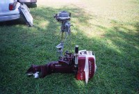 Vintage 1960s Johnson TN-26 Outboard Boat Motor