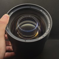 Vintage lens -16x f2.0 diffraction optics palo alto calif