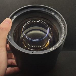 Vintage lens -16x f2.0 diffraction optics palo alto calif
