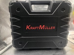 KRAFTMULLER - Duo Perceuse et Visseuse a Chocs 18V sans fil 2 Batteries