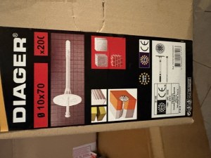 Déstockage DIAGER F27CF Ø10x70 – 27 200 fixations – 2 palettes