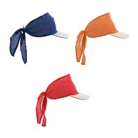 Visière Inlady en Coton - Objet publicitaire AVEC ou SANS logo - Cadeau client - Gift...