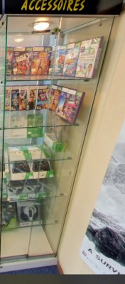 Vitrines en verre. A l’unité ou en lot