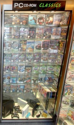 Vitrines en verre. A l’unité ou en lot