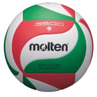 VOLLEY ENTR. V5M3500 BLANC/ROUGE/VERT Molten