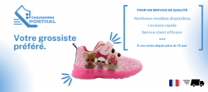 CHAUSSURES POUR FILLES - Grossiste en chaussure pour fille - Lots disponibles