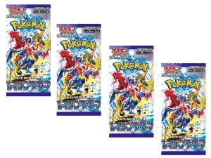 Pokémon - 4 Boosters Raging Surf - Version Japonaise