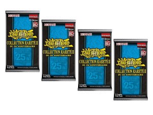 Yu-Gi-Oh! - 4 Boosters - Collection Rareté II 25ème Anniversaire