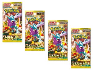 Pokémon - 4 Boosters Wild Force - Version Japonaise