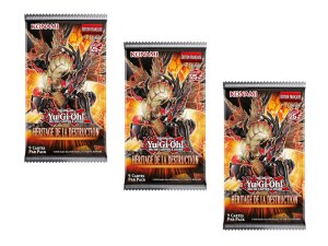Yu-Gi-Oh! - 3 Boosters - Héritage de la Destruction