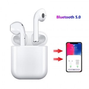 Ecouteurs sans bluetooth bluetooth I9 avec housse et mousqueton