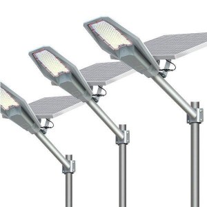 Lampe de rue solaire - Série INTERSTELLAR - 200 Watts - 18000 Lumens - 90 Lumens/Watt...