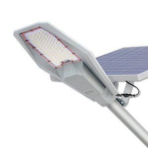 Lampe de rue solaire - Série INTERSTELLAR - 200 Watts - 18000 Lumens - 90 Lumens/Watt...