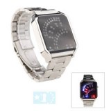 Montre LED Sportive Numérique, Tendance, En Acier Inoxydable