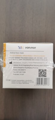 YONINER masque IIR adulte