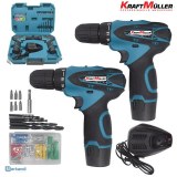 KRAFT MULLER COFFRET VISSEUSE PERÇEUSE SANS FILS 18 V