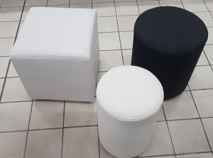 Pouf Siege simili cuir