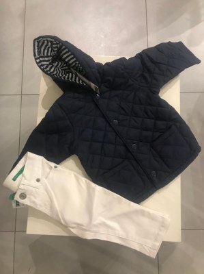Lot de vêtements de marque enfants, hommes et femmes