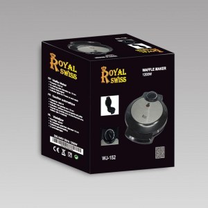 Gaufrier Cœur 1200W - Royal Swiss