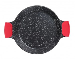 Poêle à paella - Revêtement Marbre - convient pour tout feux - 2 tailles dispo