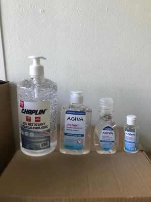 Gel Hydroalcoolique 50, 120, 250ml et 1L