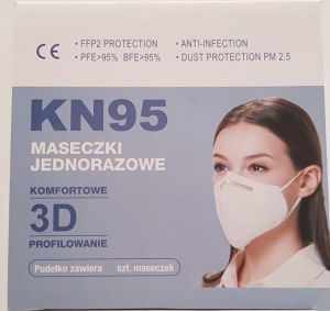 Masques KN95 / FFP2 et Masque Chirugicaux de Stock CE FDA