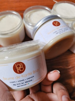 Vente en gros Beurre karité bio - pots de 150g - Revendeurs