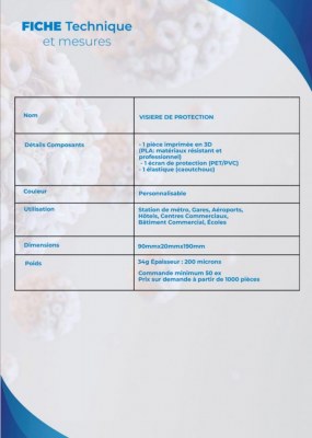 Visière de Protection