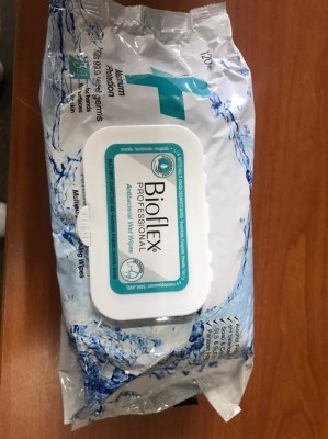 Lingettes antibactériennes virucidiales EN14776