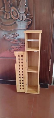 Lot de Table de Chevet Scandinaves + Dérouleur Papier Bambou