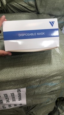 Masque 3 plis chirurgicale CE EN149:2001