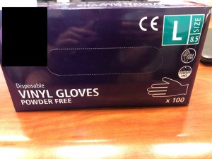 GANTS EN VINYLE EN 374 et EN420