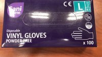 Gant medical vinyl non poudré