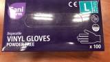 Gant medical vinyl non poudré