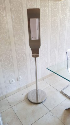 Distributeur De Gel Hydroalcoolique Automatique Sans Contact avec Pied