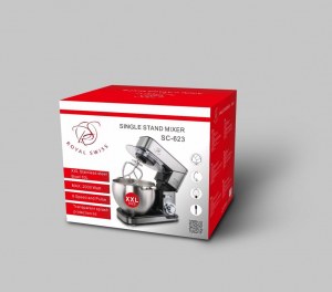 Robot de pâtisserie 10L 6 vitesses 2000w