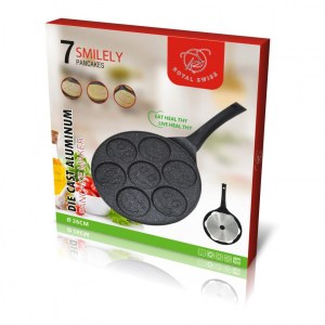 Poêle smileys 7 faces 26cm - Royal Swiss