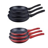 Set de 3 poêles en pierre - Royal Swiss