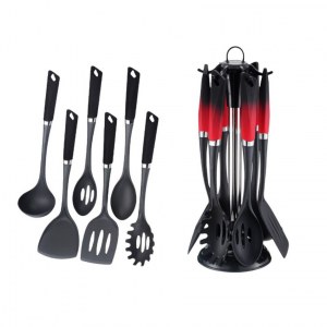 Set d'ustensile de cuisine avec socle de rangement