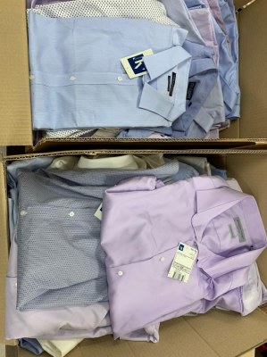 Destockage chemise ML ville homme grande marque