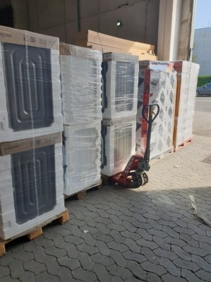 Electrical appliances, tools and household goods.