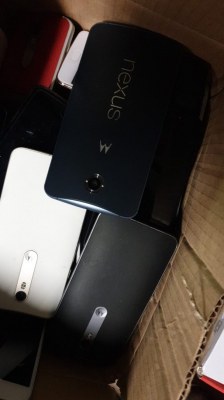 Lot de téléphones Motorola dans l'état